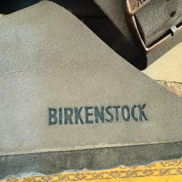 Birkenstock Arizona Mocha Cork Made in Germany Iconic Sandals 37 Women 6 Mens 4 - Picture 7 of 8